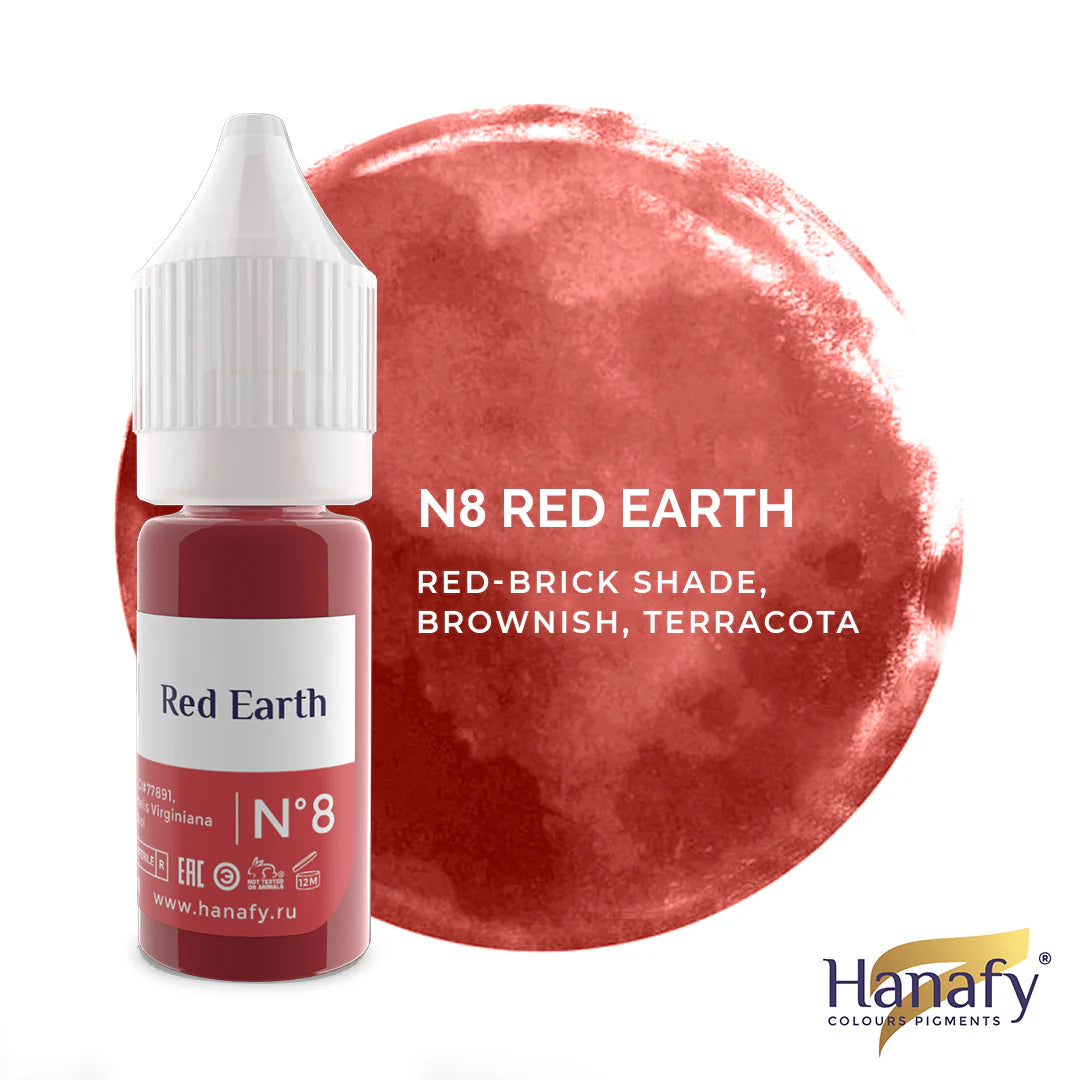 Hanafy Lip Pigment - Red Earth N8