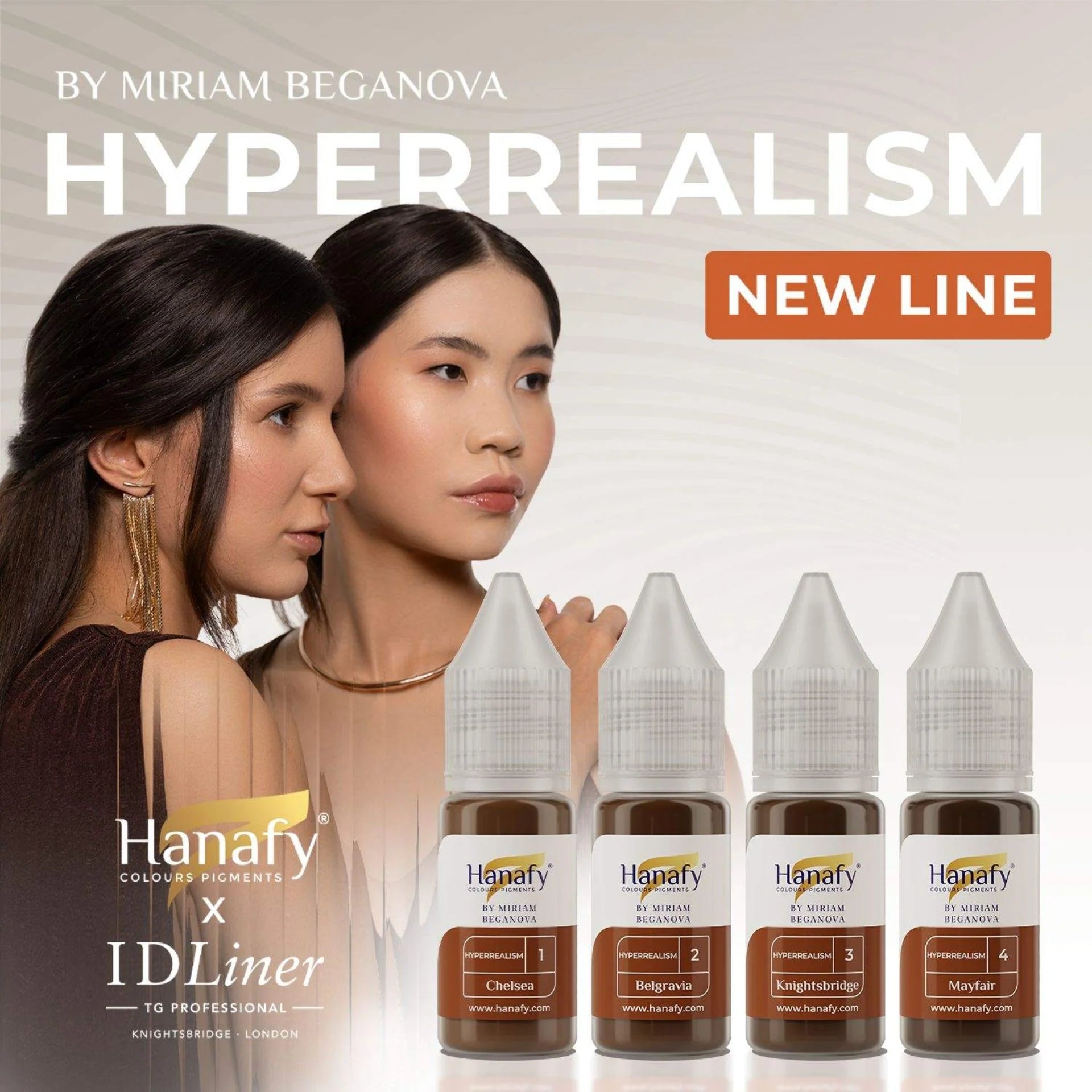 Hanafy Hyperrealism Eyebrow Pigment - N1 Chelsea