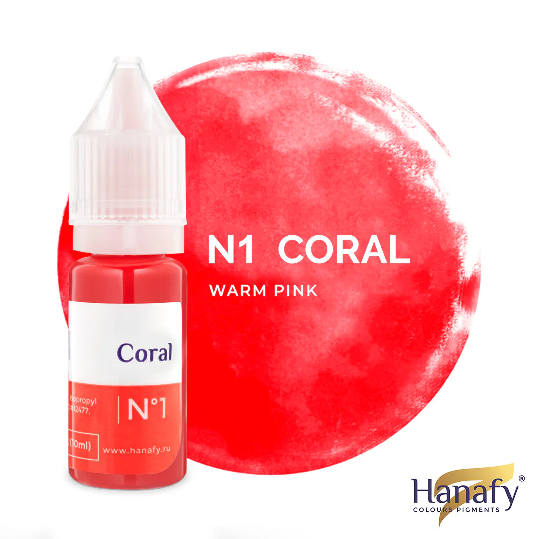 Hanafy Lip Pigment - Coral N1