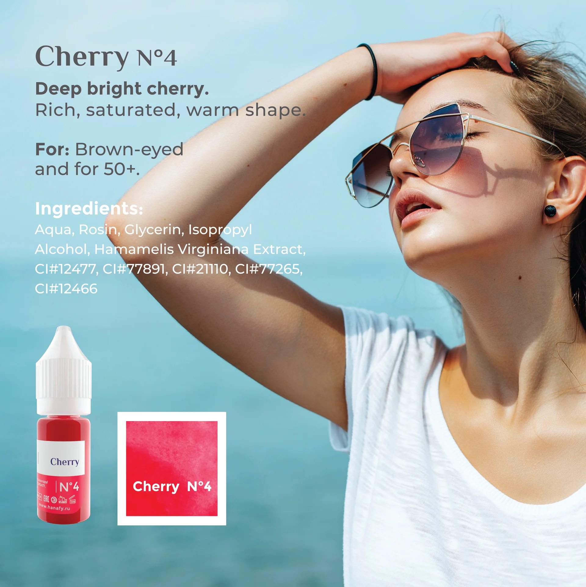 Hanafy Lip Pigment - Cherry N4