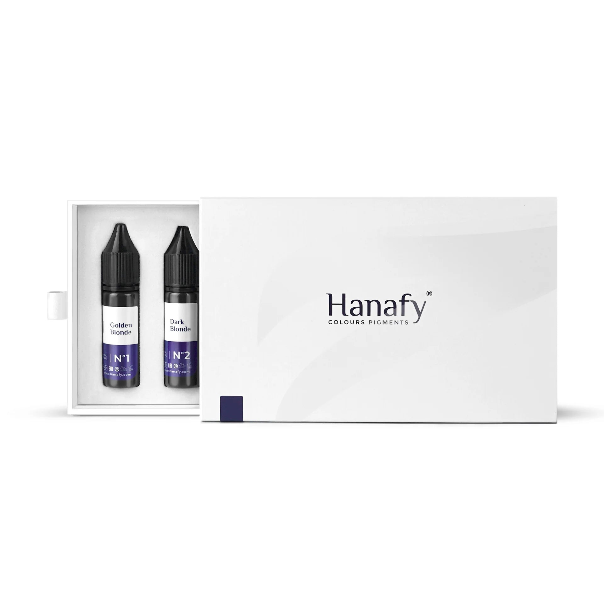 Hanafy Full Hybrid Eyebrow Pigment Set 15ml