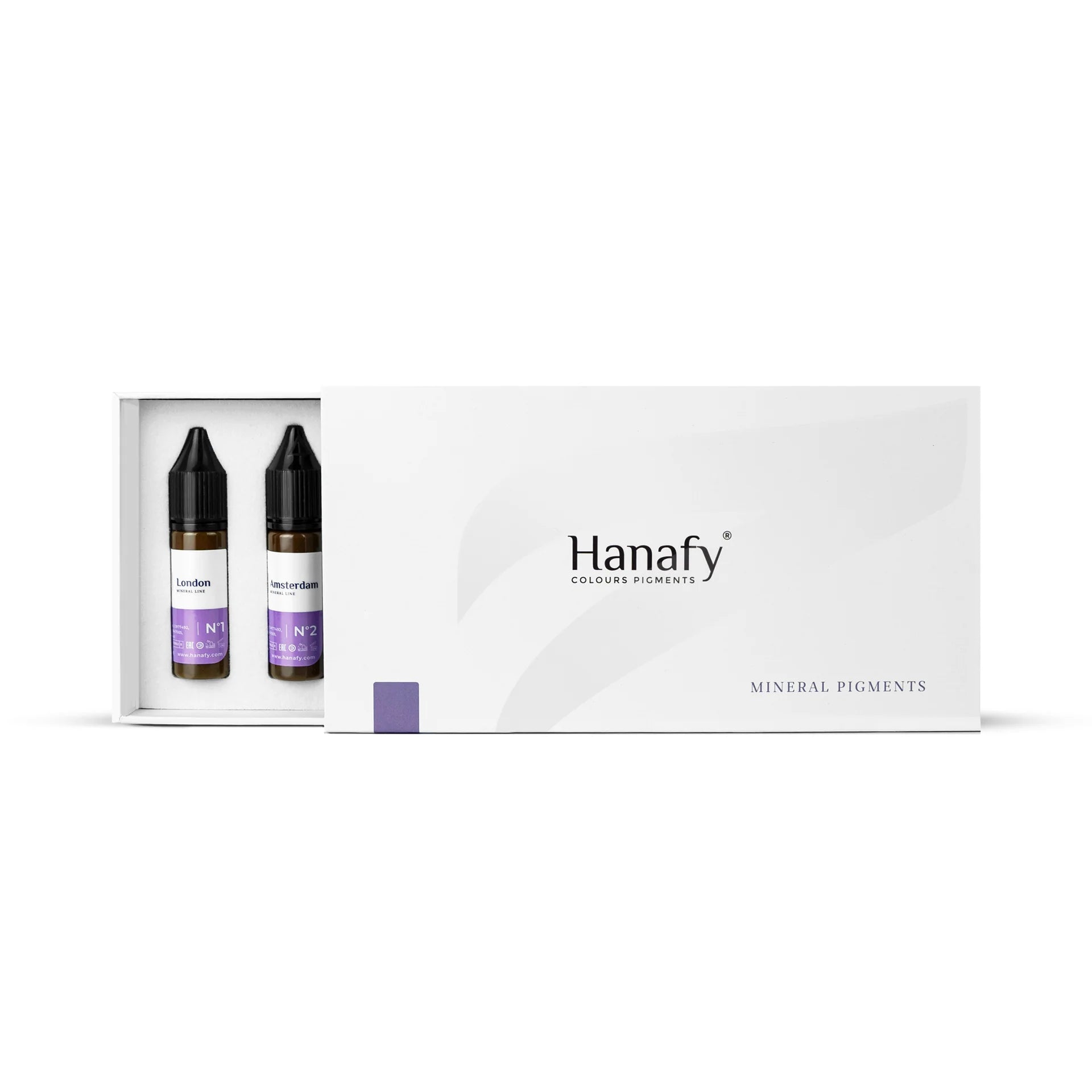 Hanafy Full Mineral Eyebrow Pigment Set 15ml