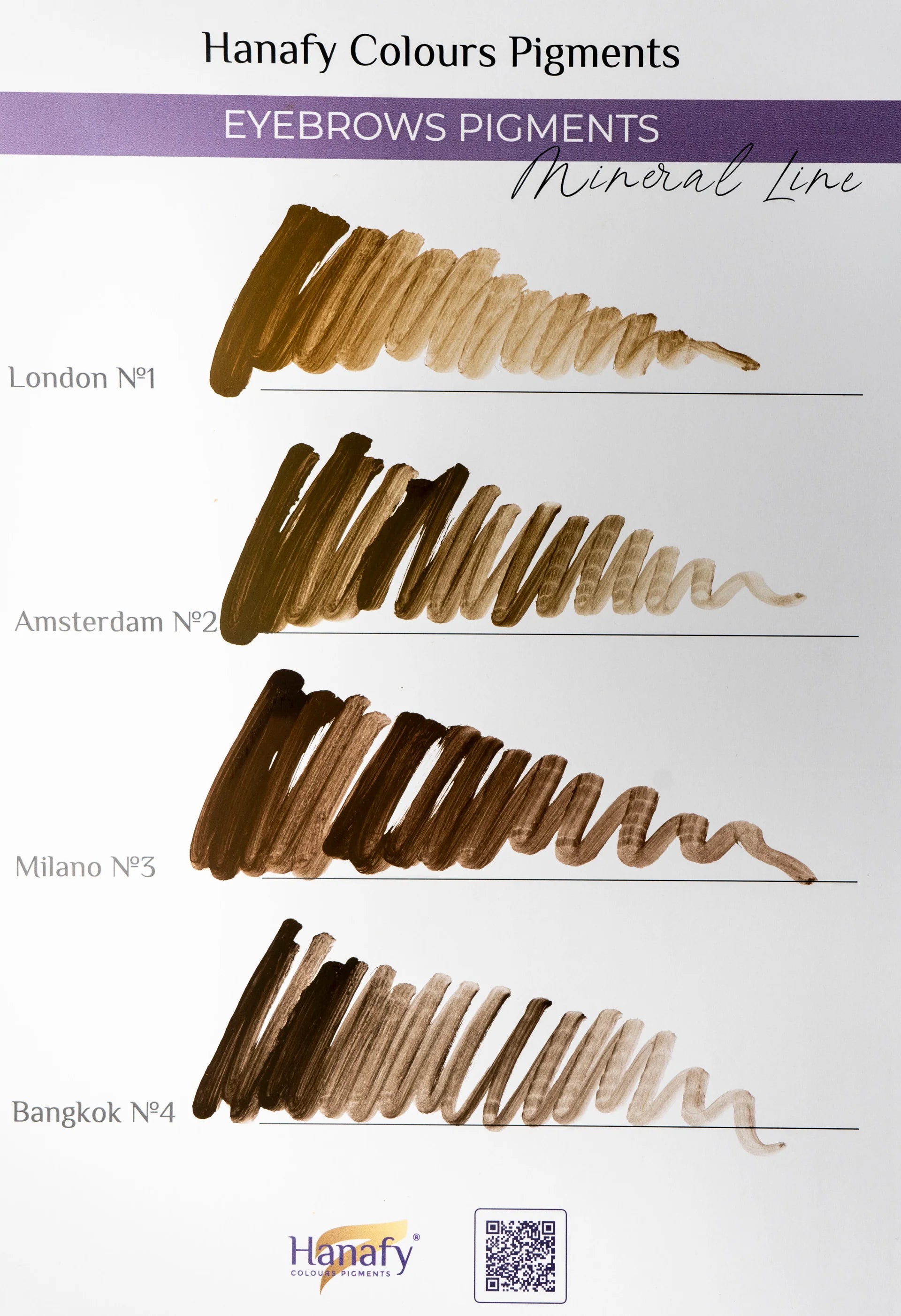 Hanafy Mineral Eyebrow Pigment - Milano N3